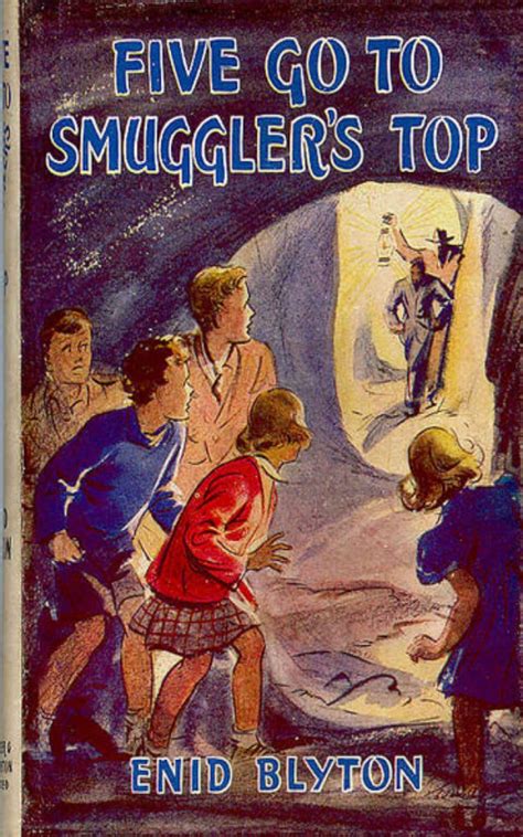 famous      smugglers top  enid blyton nostalgic