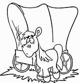 Coloring Horse Wagon Pages Printable sketch template