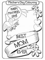 Coloring Pages Printable Mothers Kids Preschool Mother Happy Religious Sheets Color Grandma Drawing Cards Children Print Toddlers Choose Board Book sketch template