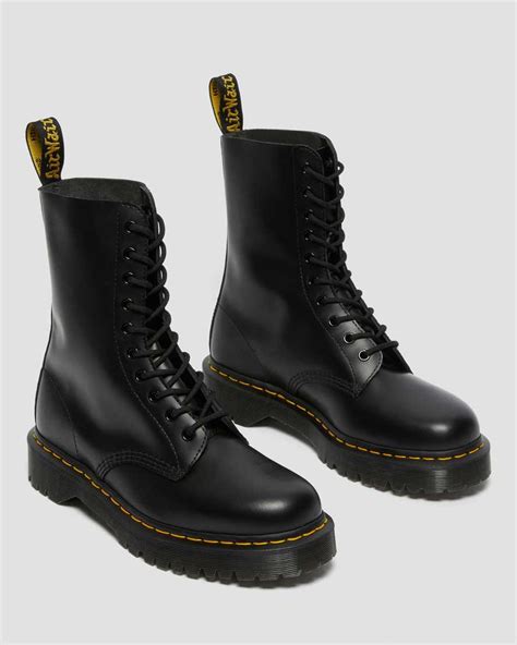 bex smooth leather mid calf boots dr martens