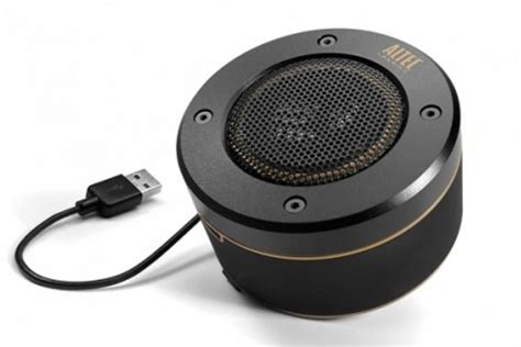 altec lansings orbit usb  sound portable speaker packs  punch
