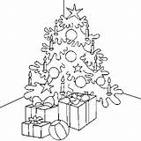 Christmas Tree Coloring Presents Kids Pages Candle Drawing Printable Popular Library Getdrawings Present Clipart Insertion Codes sketch template