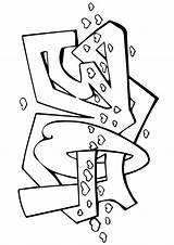 Graffiti Coloring Pages Books sketch template