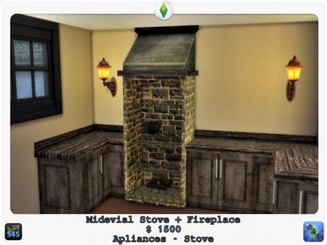 medieval stove fireplace  design  sims  sims  studio sims  updates