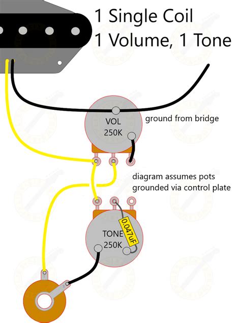 single coil  volume  tone  string supplies