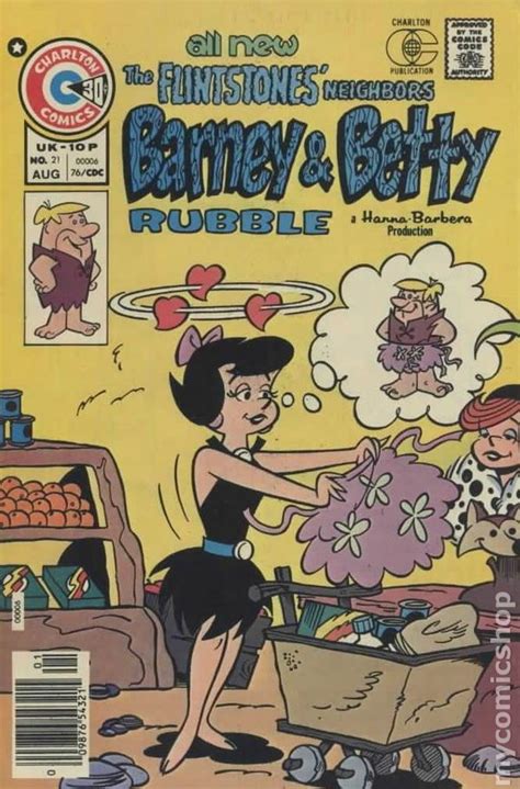 Barney And Betty Rubble 1973 21 Old Comic Books Old