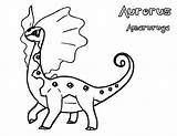 Aurorus Pokemon Freecoloringpages sketch template