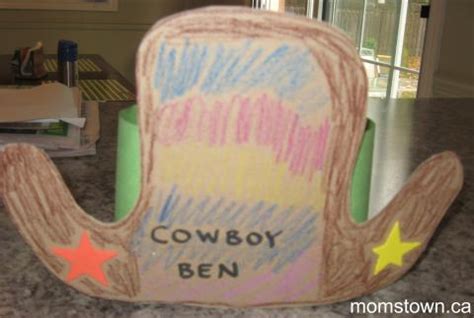 cowboy hat craft   wild west theme