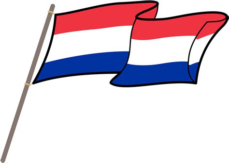 nederlandse vlag transparant  netherlands flag vector country flags beije liented
