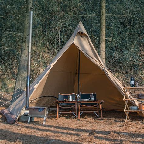 canvas bell tent luxury pentagon tent  camping glamping etsy