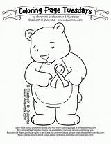 Cancer Coloring Breast Pages Ribbon Awareness Printable Week Red Bear Kids Color Tribute Tuesday Popular Coloringhome Month Pink Dulemba Getdrawings sketch template