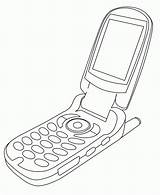 Cel Loudlyeccentric Telefone Desenhar Coloringhome sketch template