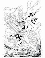 Young Justice Coloring Pages Getcolorings Getdrawings sketch template