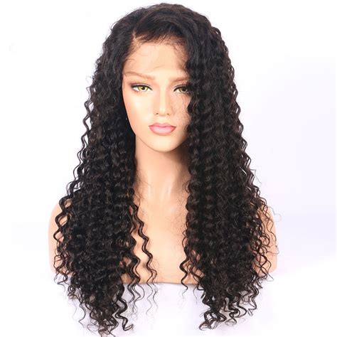isabel  density curly human hair wigs  african women glueless curly lace front human hair