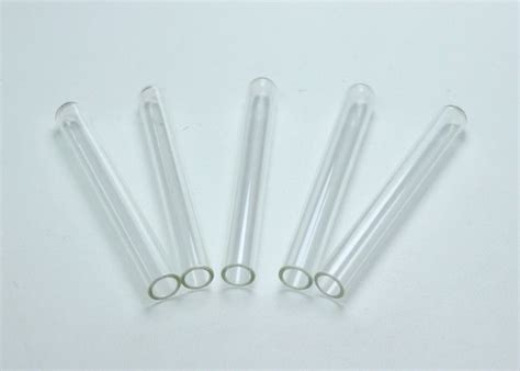 6 50mm Mini Glass Test Tubes For Laboratory And Chemistry Gmp Standard
