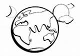 Erde Malvorlage Pollution Inquinata Globus Abfall Eaux Malvorlagen Educolor sketch template