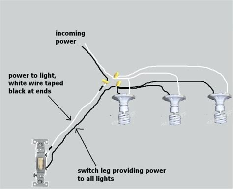 wiring multiple lights   switch