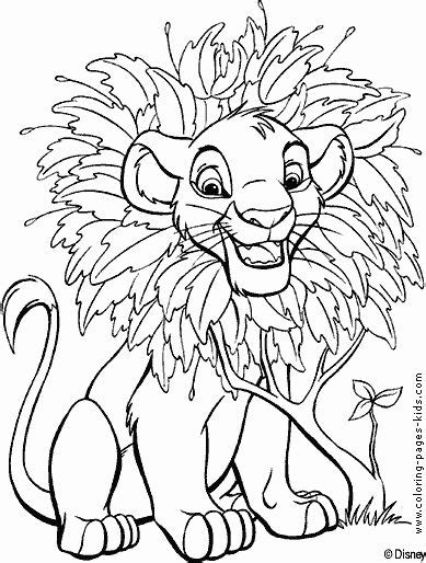 lion king coloring page   lion king color page disney coloring