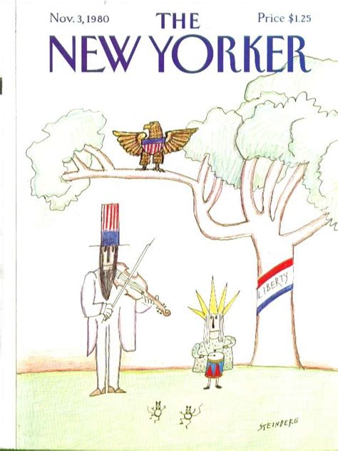 November 3 1980 Saul Steinberg The New Yorker New Yorker Covers