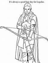 Coloring Hobbit Pages Legolas Lord Rings Color Printable Tauriel Print Super Lego These Choose Board sketch template
