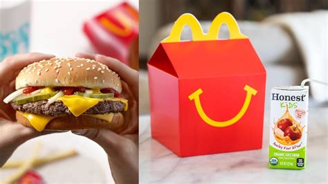 mcdonald s drops cheeseburgers and chocolate milk from happy meal menu