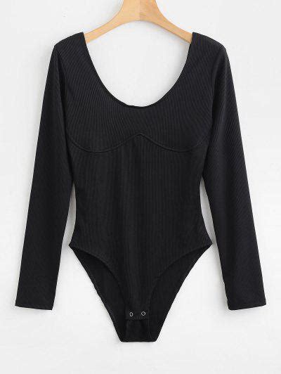 bodysuits womens sexy black white and lace bodysuit online zaful