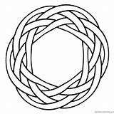 Celtic Knot sketch template