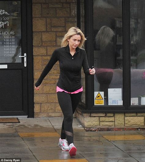 gemma merna heads to the gym as she gets in shape ahead of splash