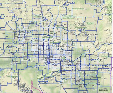 Phoenix Zip Code Map Printable Map Of World Porn Sex Picture