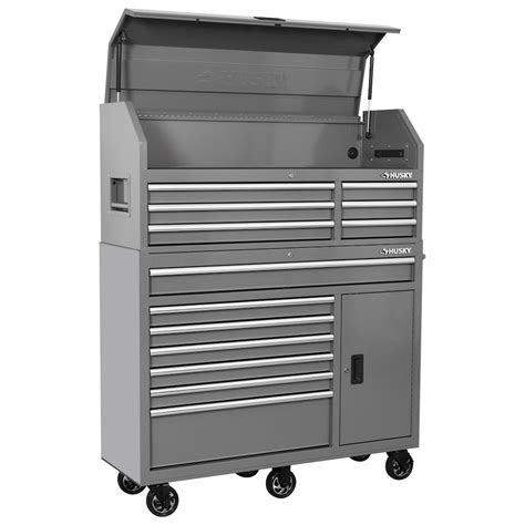 Husky Standard Duty 52 Inch W 13 Drawer Tool Storage Chest And Rolling