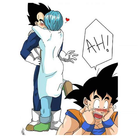 Vegebul ♥ Bulgeta Vegeta Bulma Goku Dragonball Dbz