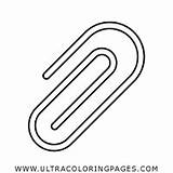 Paperclip sketch template