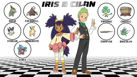 iris and cilan s pokémon youtube