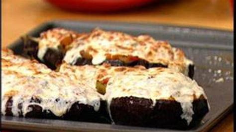 Sicilian Roast Stuffed Eggplant Rachael Ray Show