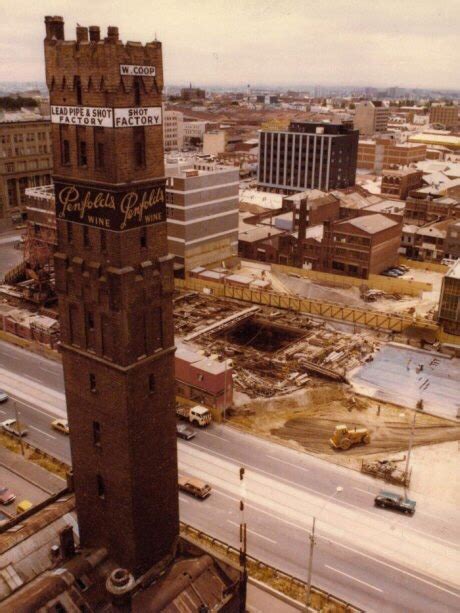 History Porn Shot Tower At Melbourne Central In The 1970