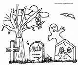 Cimitero Graveyard Fantasma sketch template