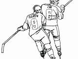 Coloring Pages Hockey Ice Bruins Rink Nhl Getcolorings Getdrawings Goalie Colorings Color sketch template