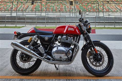 royal enfield continental gt  red side autobics