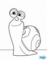 Colorear Snail Escargot Coloriages Caracol Snails Caracola sketch template