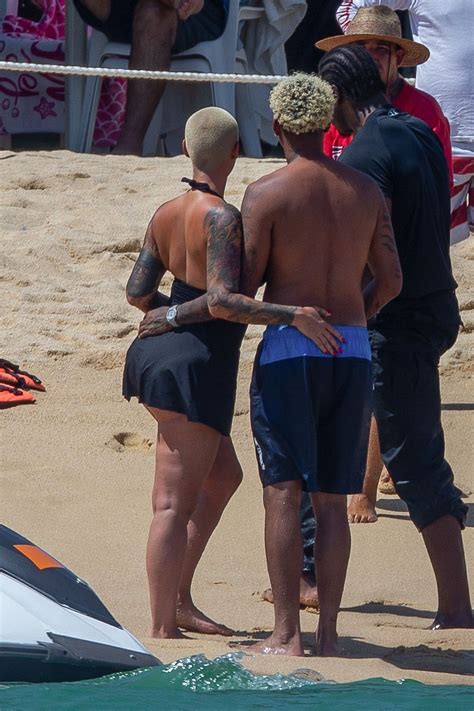 amber rose and two sexy girls on the beach 13 photos the fappening