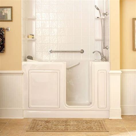 american standard mobile site walk  tub shower bathtub shower combo shower tub