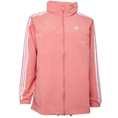 adidas originals dames stadium jas rose