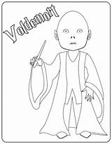 Voldemort sketch template