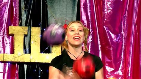 Jenny The Juggler On Heavy Leather Topless Dance Party Youtube