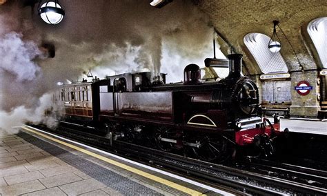 Steam Train Returns To London Underground For The First Time In A