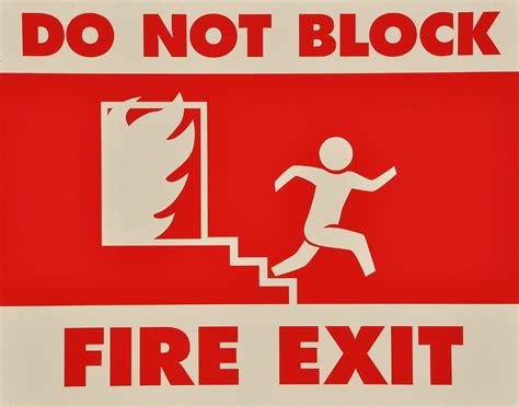 fire exit sign   fire exit sign png images  cliparts  clipart library