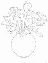 Flores Boeketten Ramos Flori Cartuchos Colorat Bouquets Imagui Planse Ausmalbilder Muttertag Stemmen sketch template