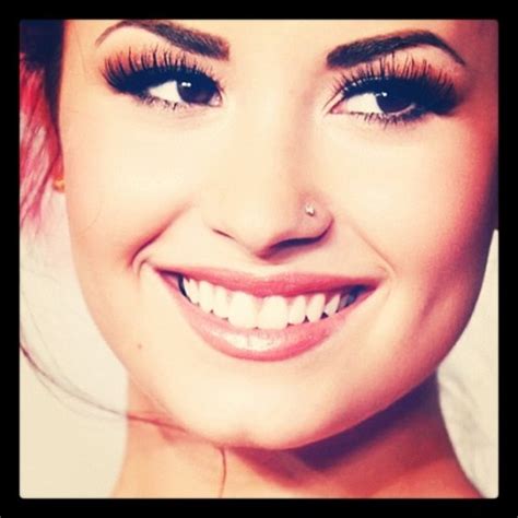 Demi Is Gorgeous Nose Piercing Celebrities With Nose Piercings Cute