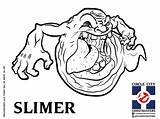 Coloring Pages Ghostbusters Slimer Printable Getcolorings Getdrawings Print Preschool Colorings sketch template