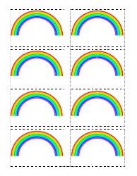 rainbow  tag template  printable  templateroller